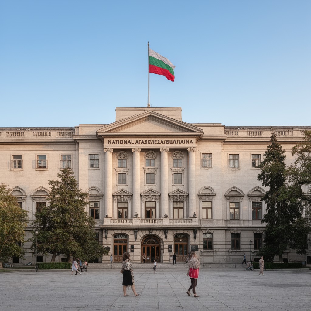 AI-generated illustration of National Assembly of Bulgaria
