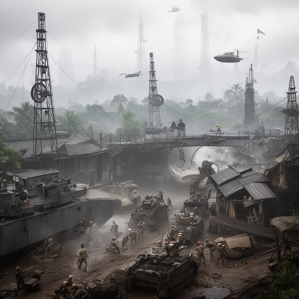 AI-generated illustration of Operation Dracula