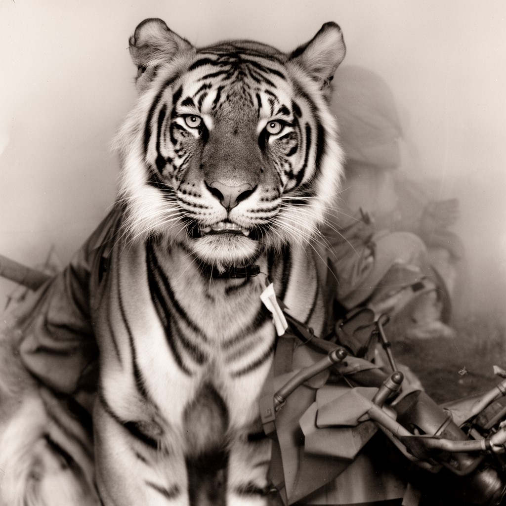 AI-generated illustration of Tiger of Malaya