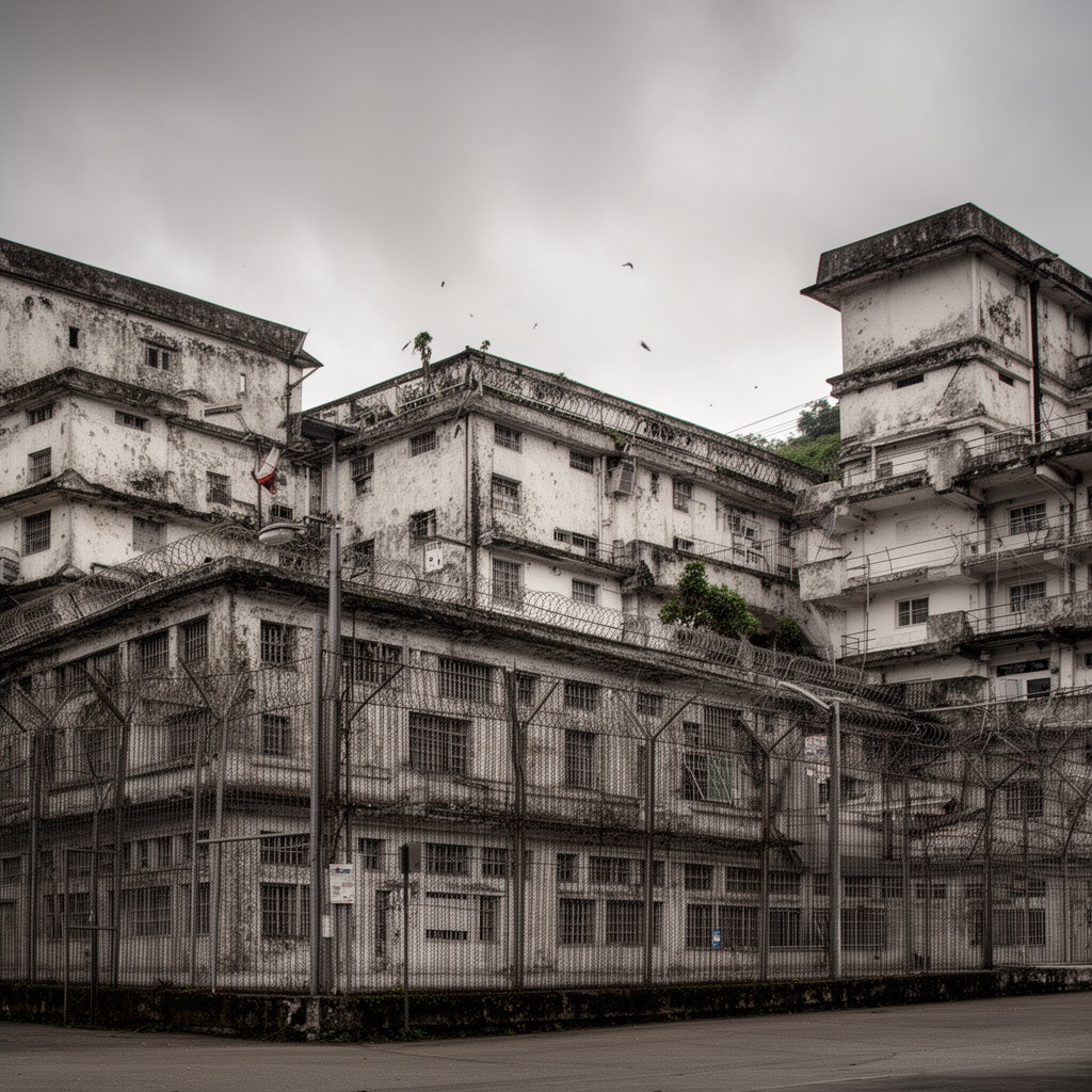 AI-generated illustration of Bilibid Prison