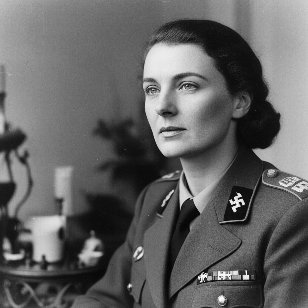 AI-generated illustration of Margarete Himmler