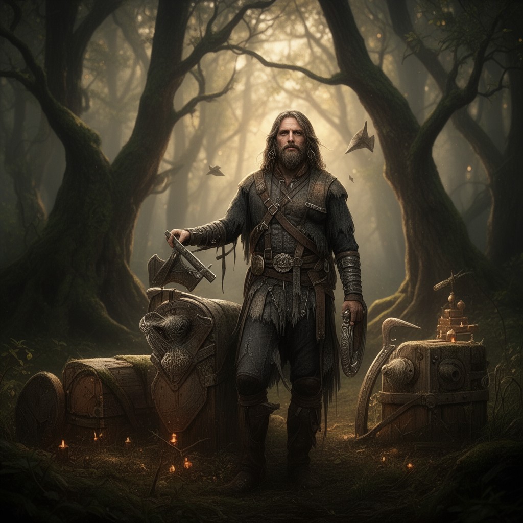 AI-generated illustration of Hereweald