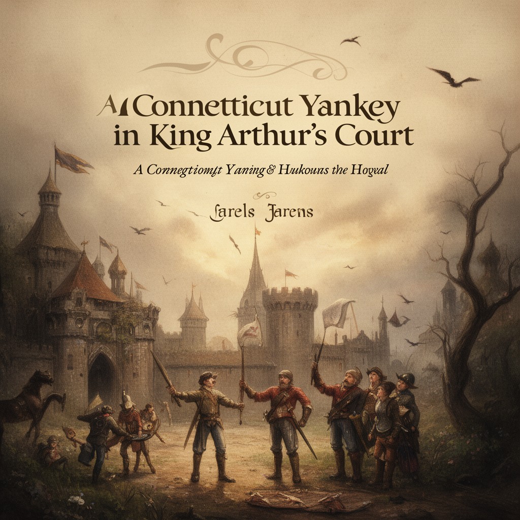 AI-generated illustration of A Connecticut Yankee in King Arthur's Court