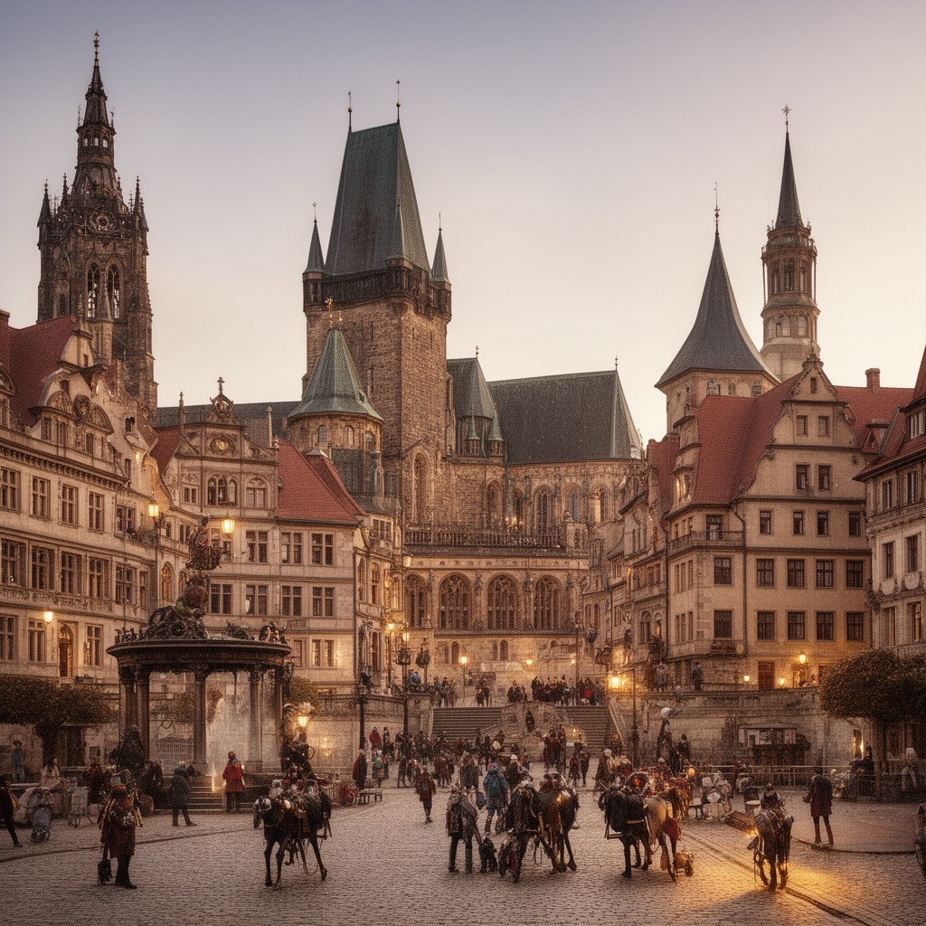 AI-generated illustration of Free Imperial City of the Holy Roman Empire