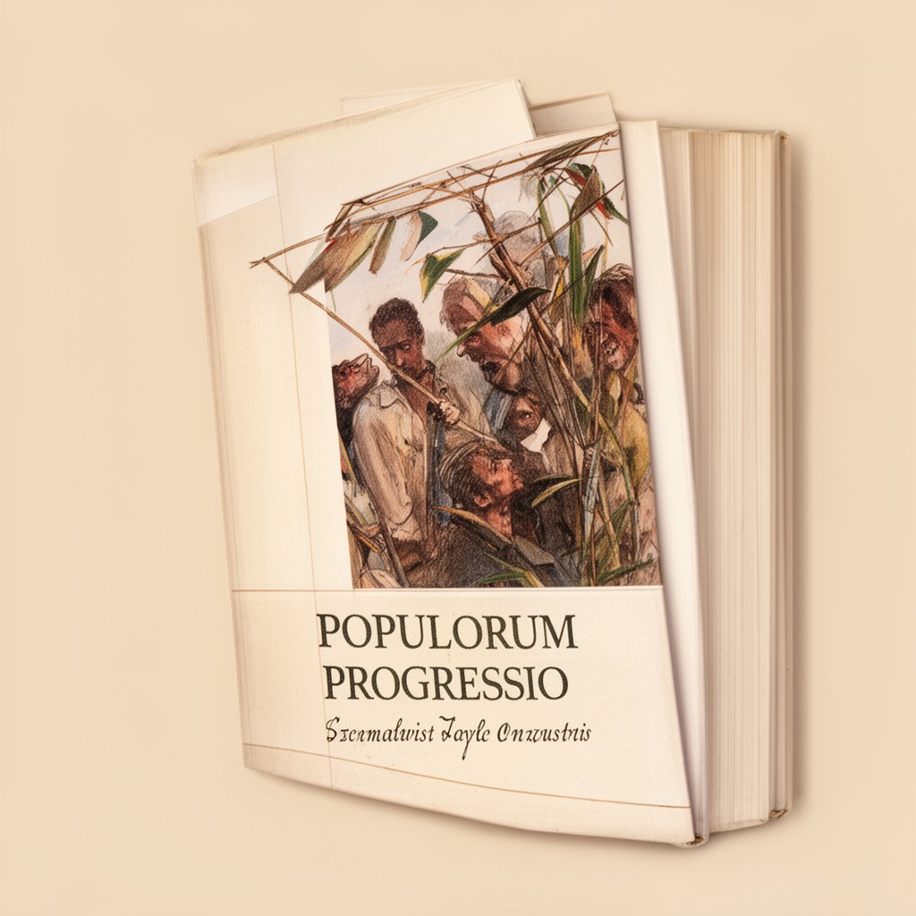 AI-generated illustration of Populorum progressio
