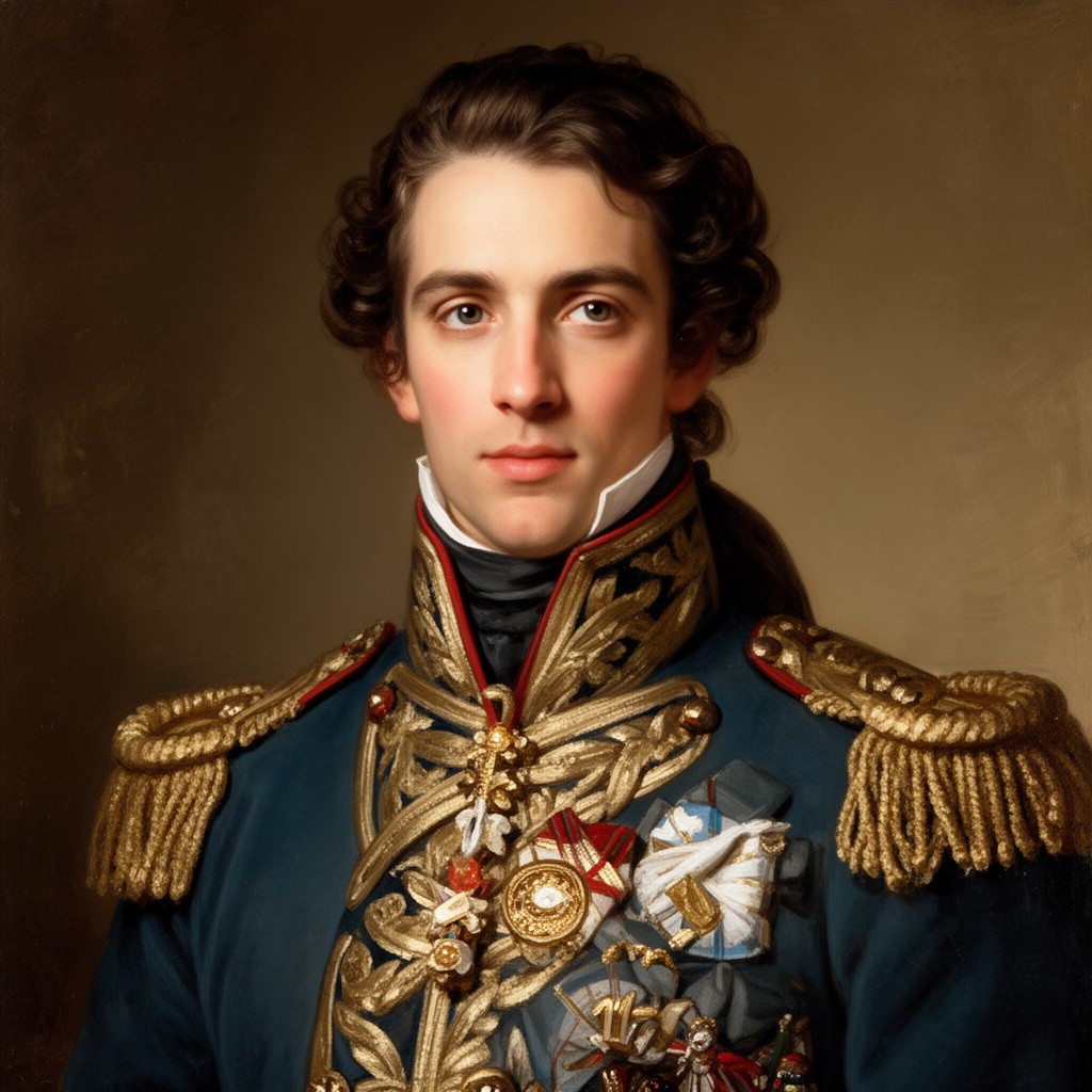 AI-generated illustration of Alexandre de Beauharnais