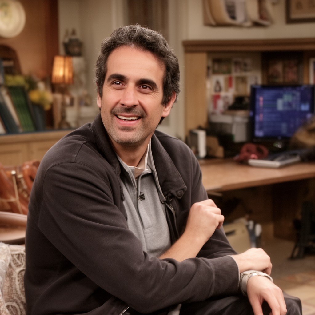 AI-generated illustration of Ray Romano
