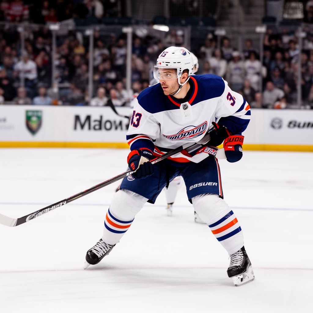 AI-generated illustration of Connor McDavid