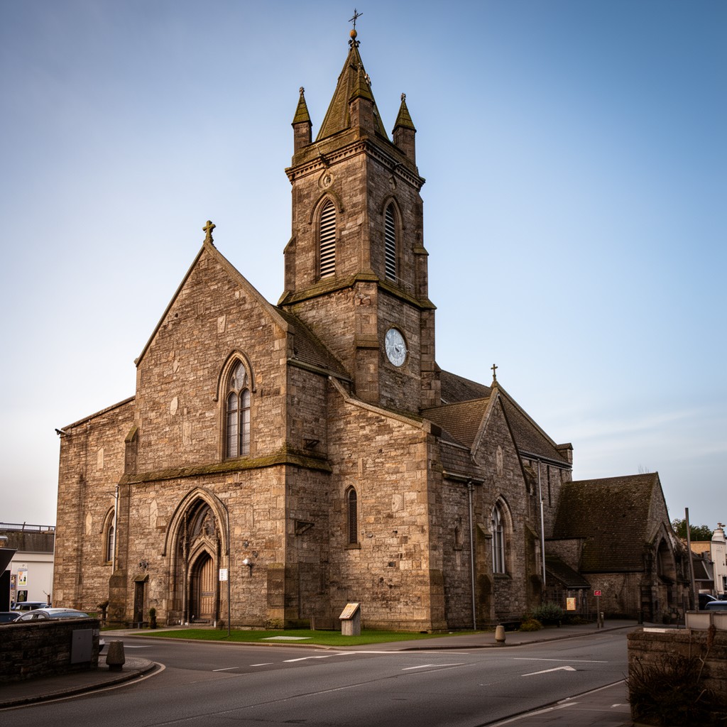 AI-generated illustration of Methil Parish Church