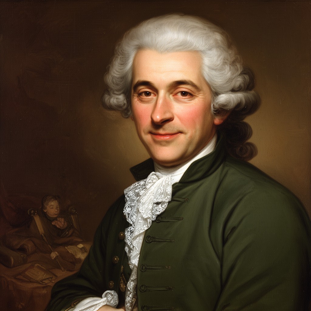 AI-generated illustration of seigneur de la Sablière