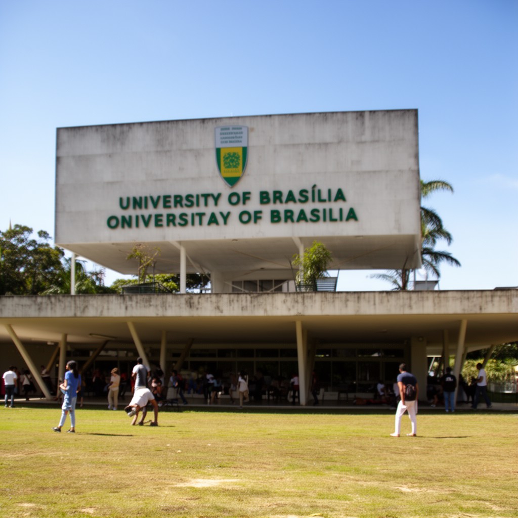 AI-generated illustration of University of Brasília