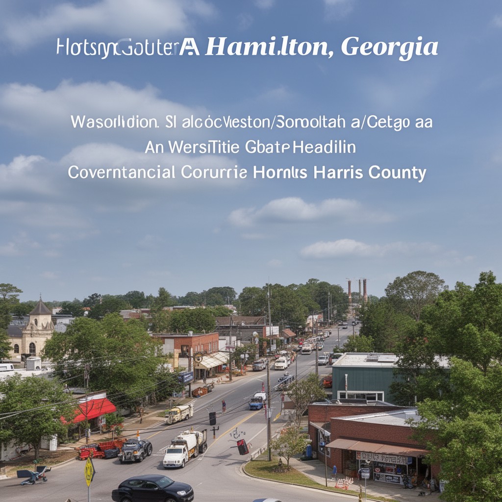 AI-generated illustration of Hamilton, Georgia