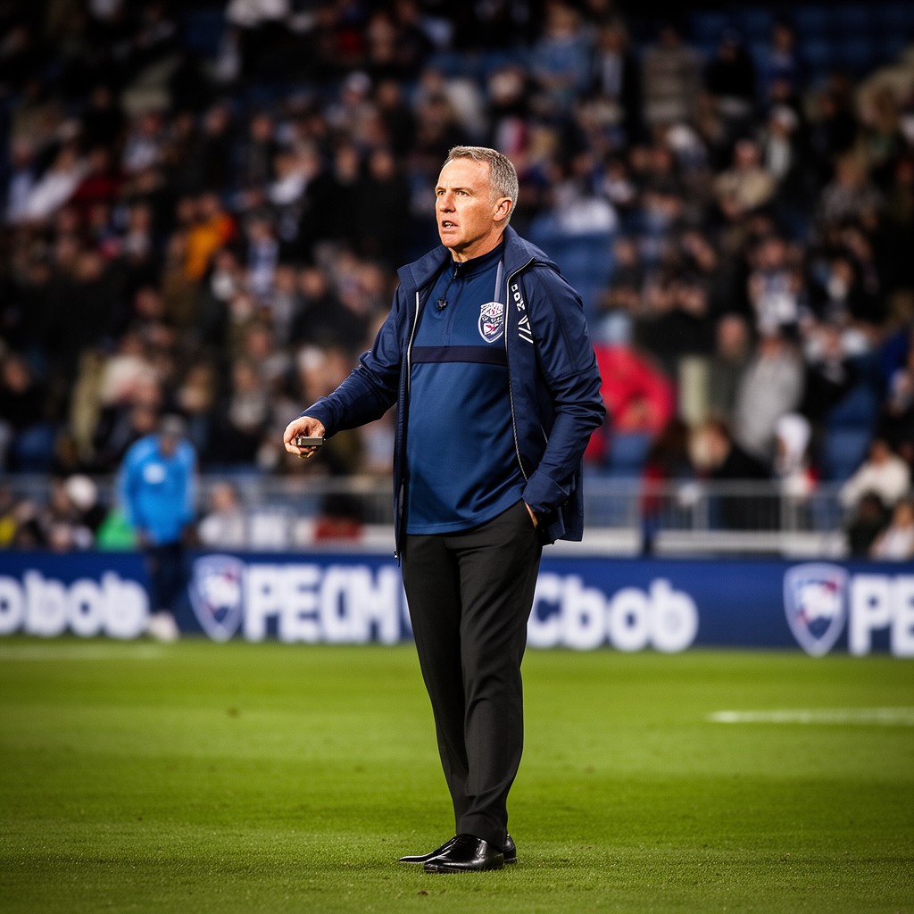 AI-generated illustration of Frank Yallop