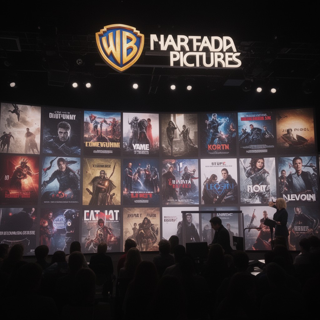 AI-generated illustration of Warner Bros. Pictures