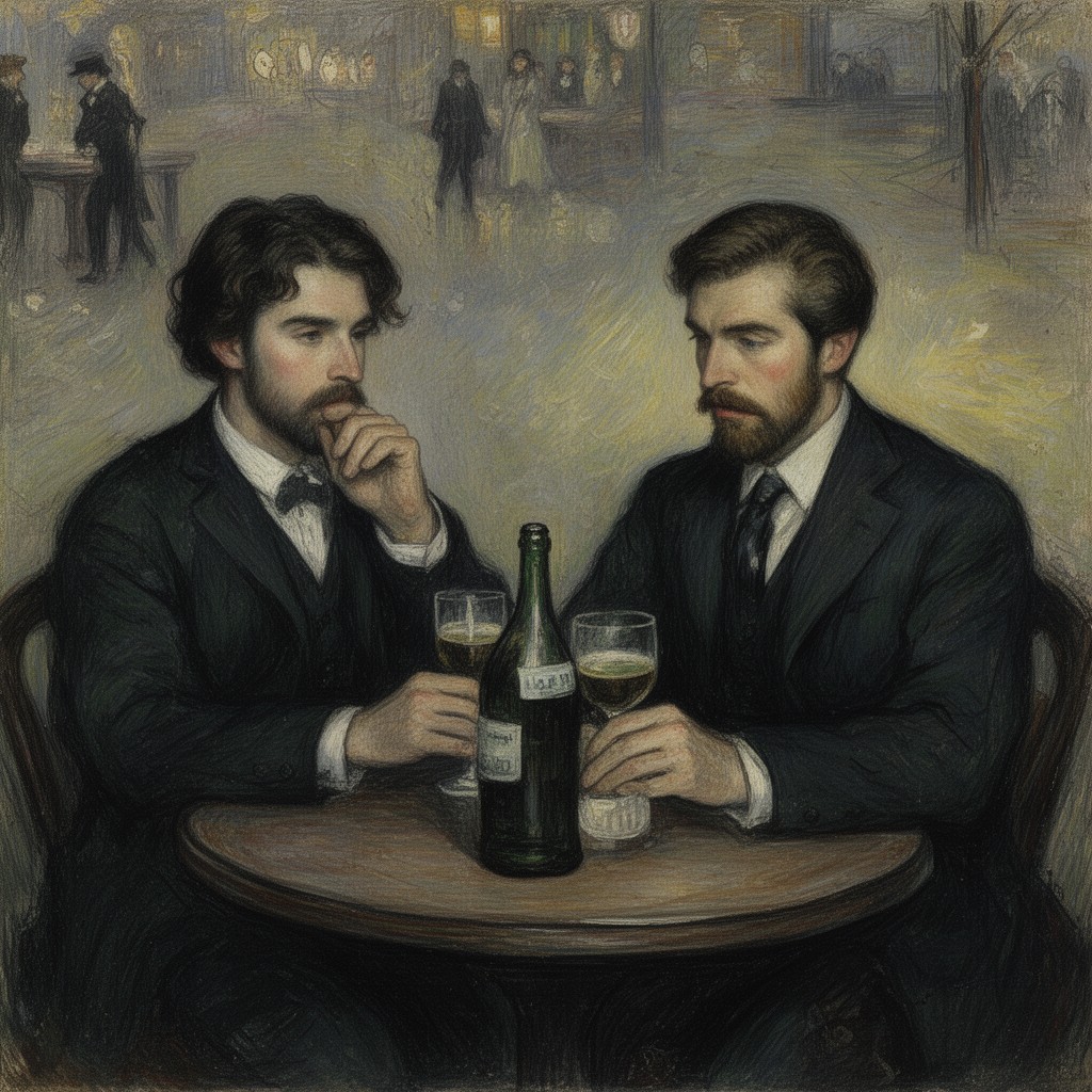 AI-generated illustration of L’Absinthe