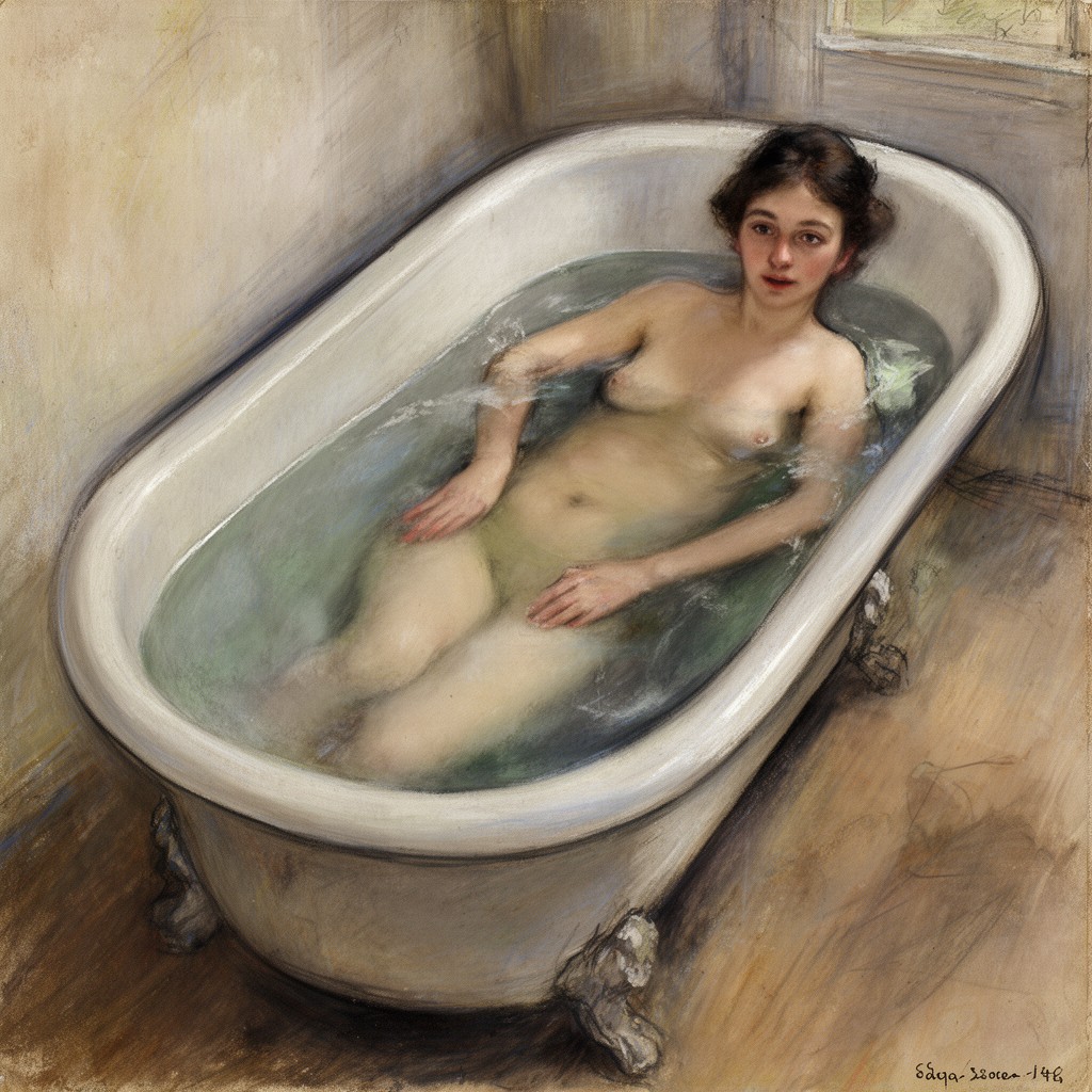 AI-generated illustration of The Tub
