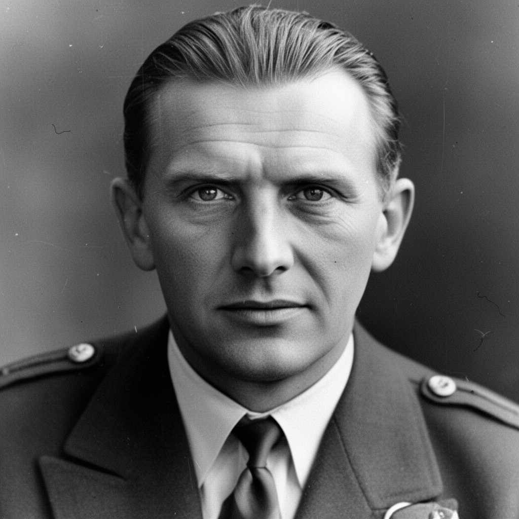 AI-generated illustration of Baldur von Schirach