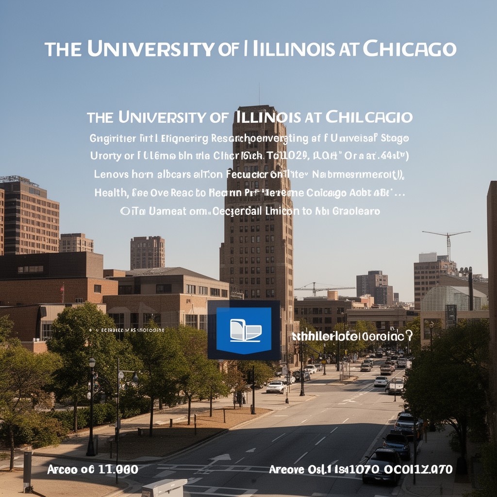 AI-generated illustration of University of Illinois at Chicago