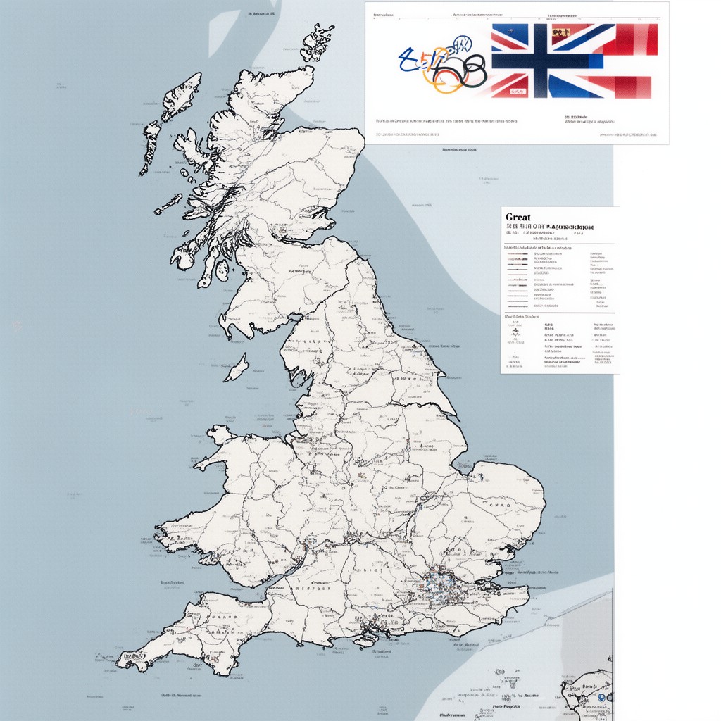 AI-generated illustration of Great Britain