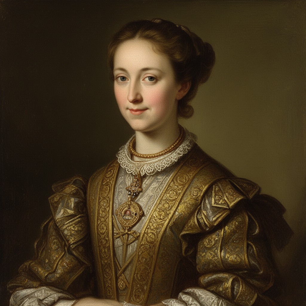 AI-generated illustration of Susanna Hoefnagel