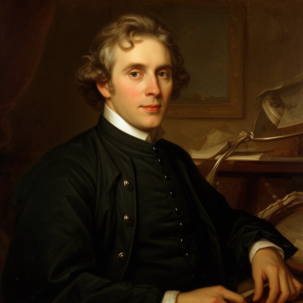 AI-generated illustration of Philips Huygens