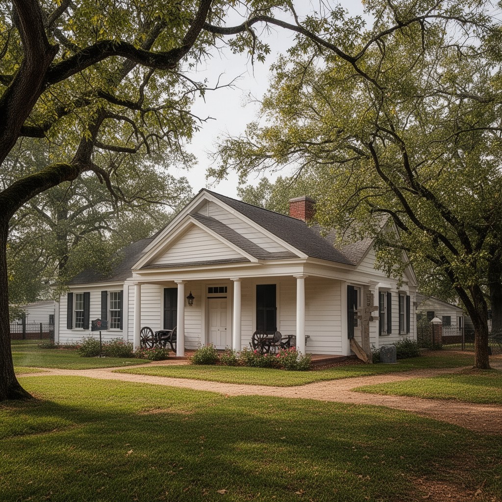 AI-generated illustration of McLean House