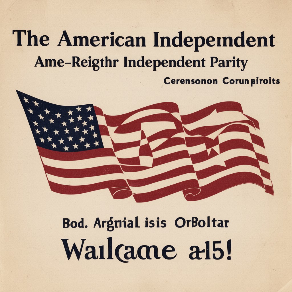 AI-generated illustration of American Independent Party