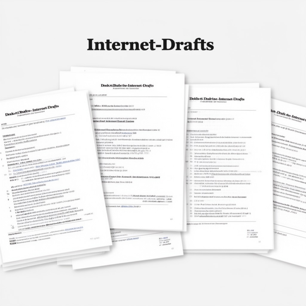 AI-generated illustration of Internet-Drafts