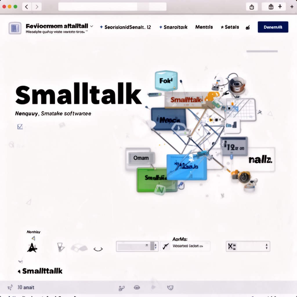 AI-generated illustration of Smalltalk