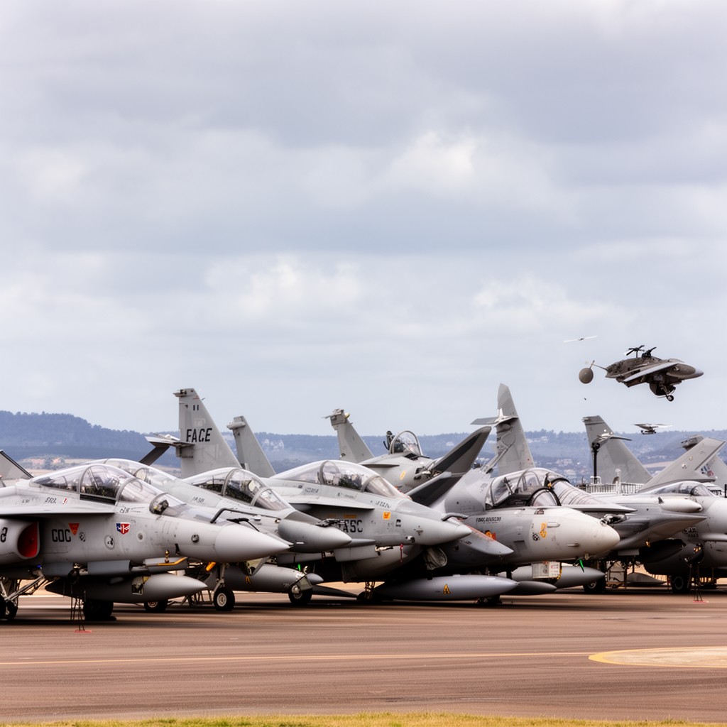 AI-generated illustration of Royal Australian Air Force