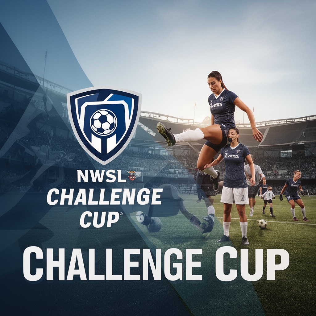 AI-generated illustration of NWSL Challenge Cup