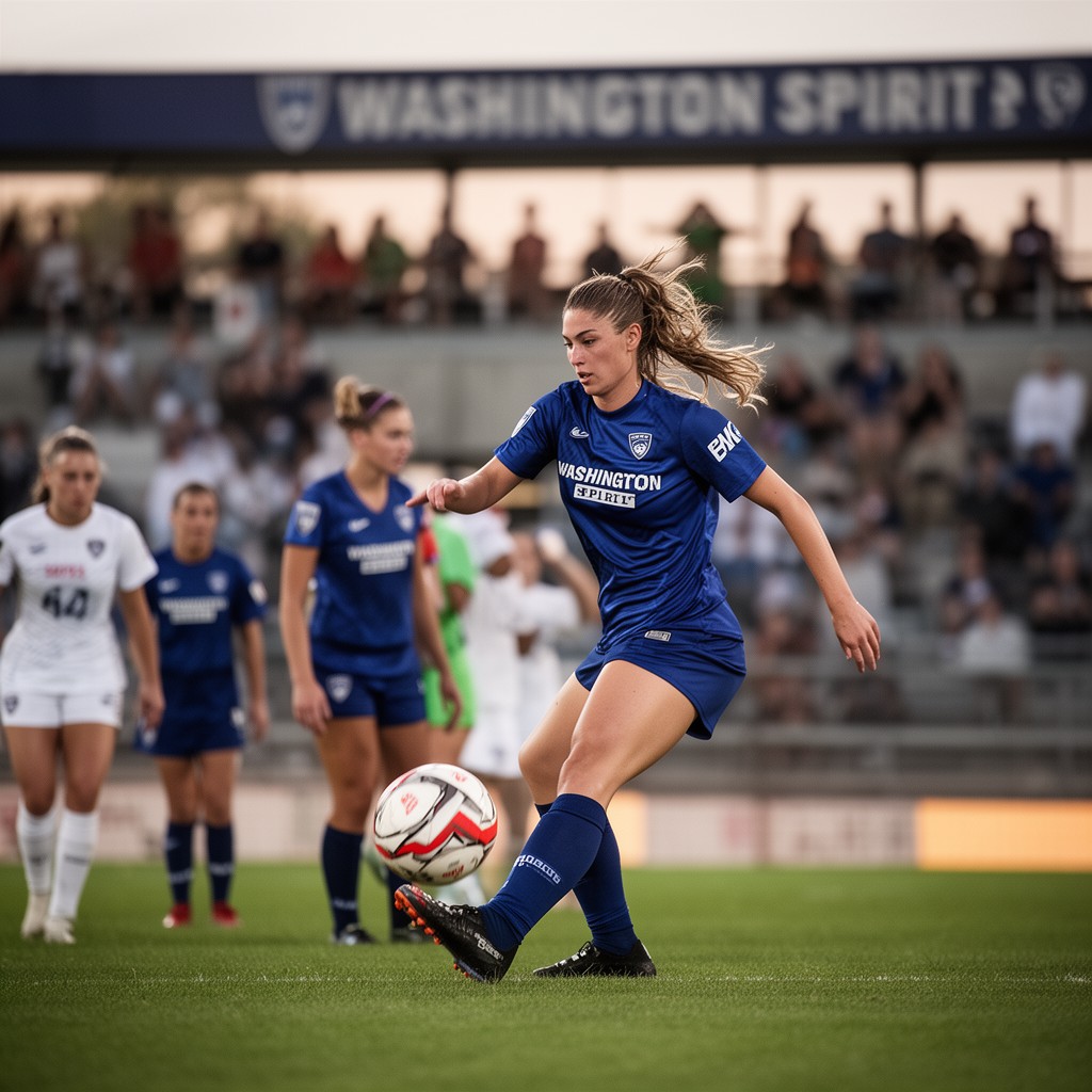 AI-generated illustration of Washington Spirit