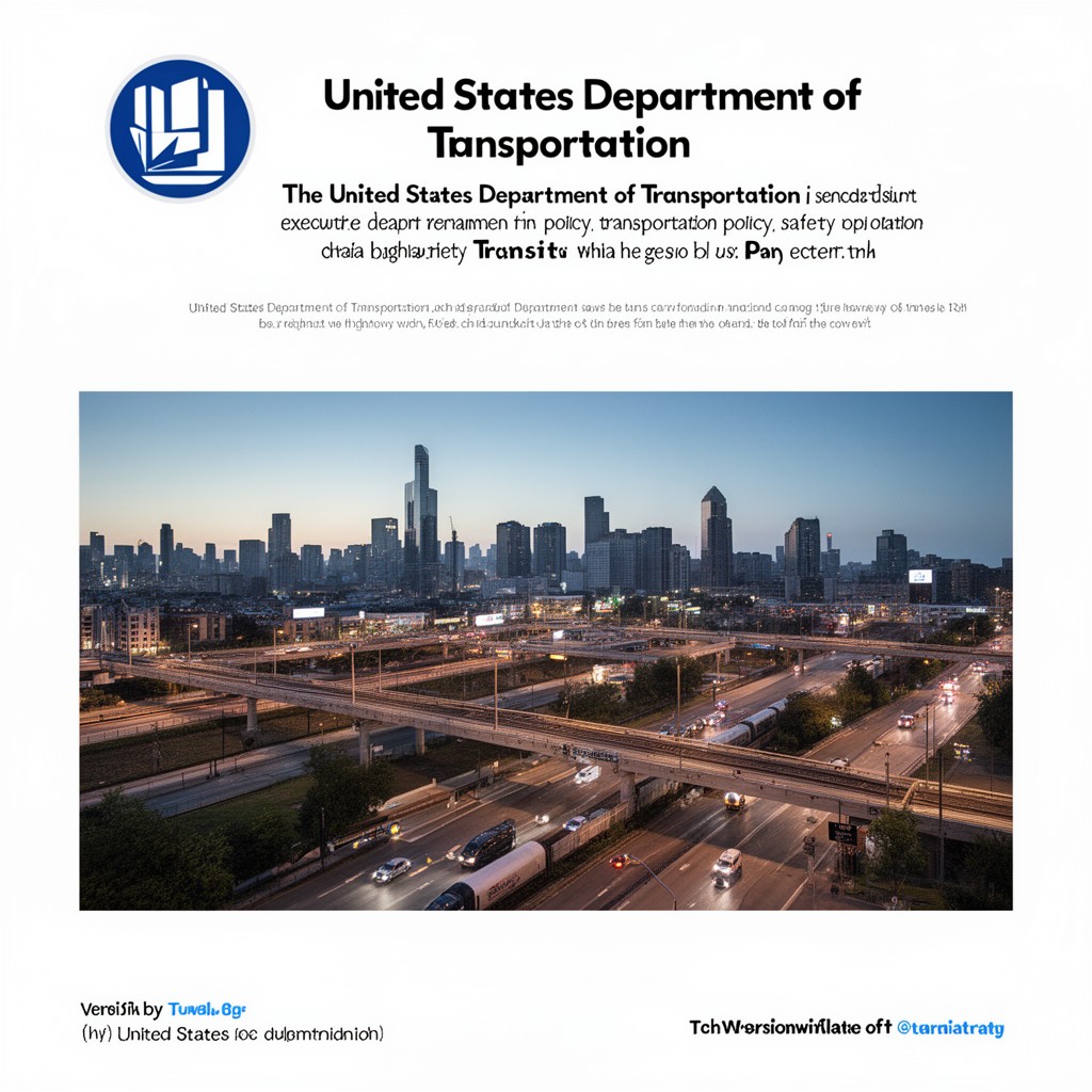AI-generated illustration of United States Department of Transportation
