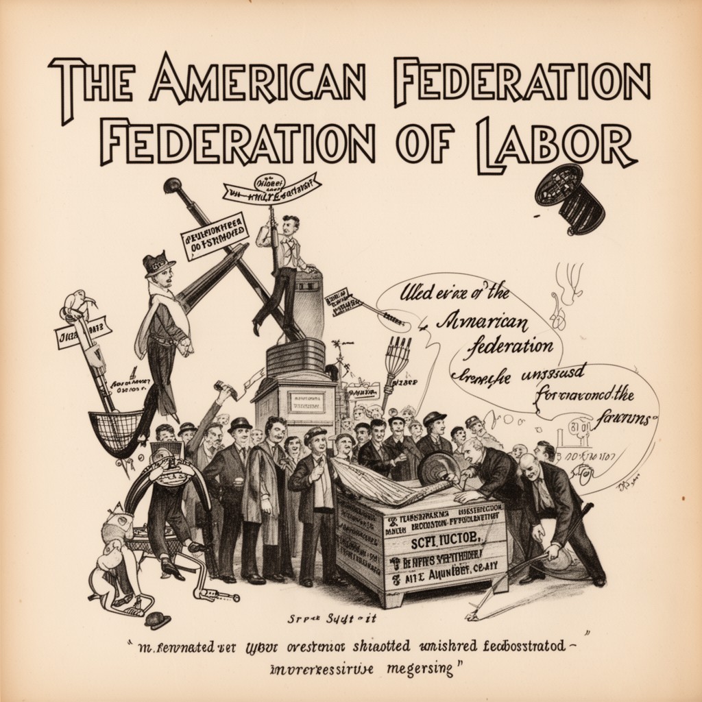 AI-generated illustration of American Federation of Labor