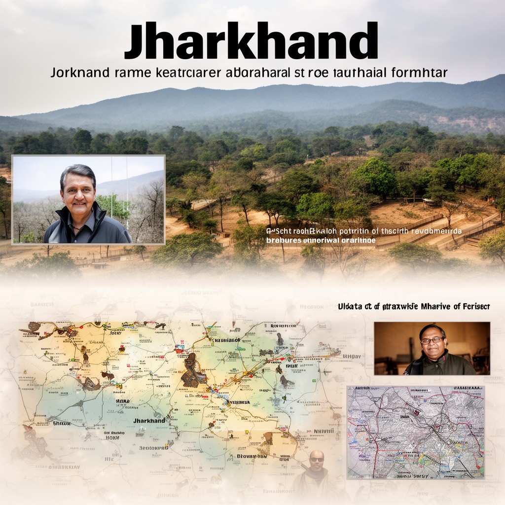 AI-generated illustration of Jharkhand