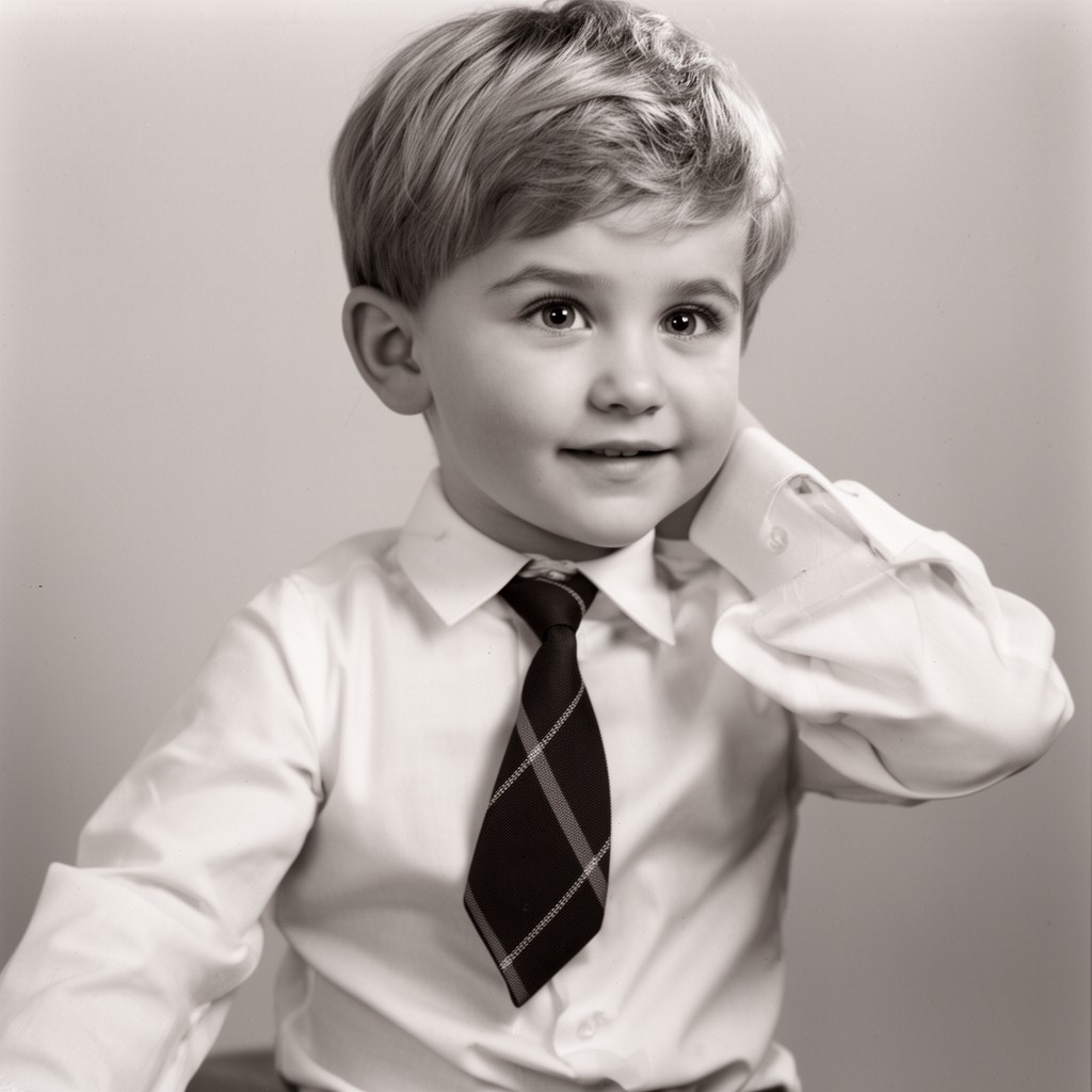 AI-generated illustration of Prince George Edward Alexander Edmund
