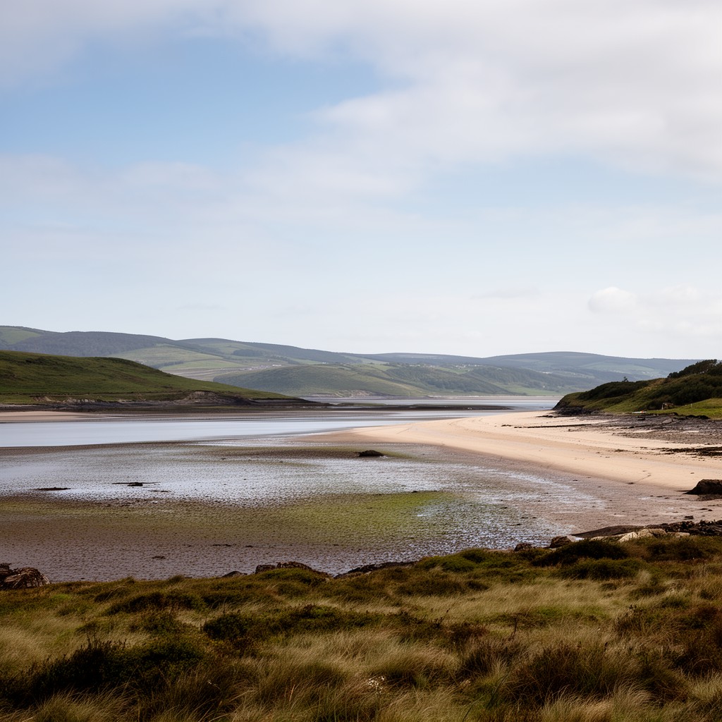 AI-generated illustration of Traeth Bach