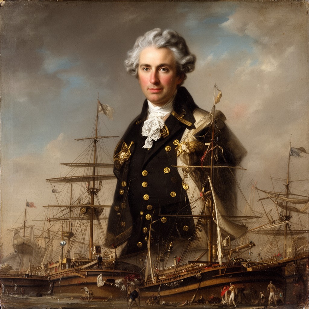 AI-generated illustration of Jean-François de La Clue-Sabran