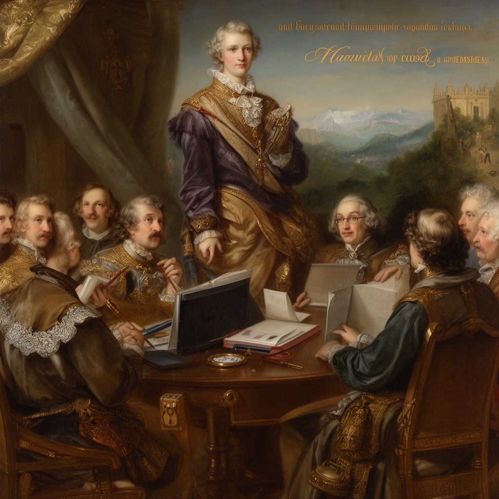 AI-generated illustration of Marquesses of Douglas