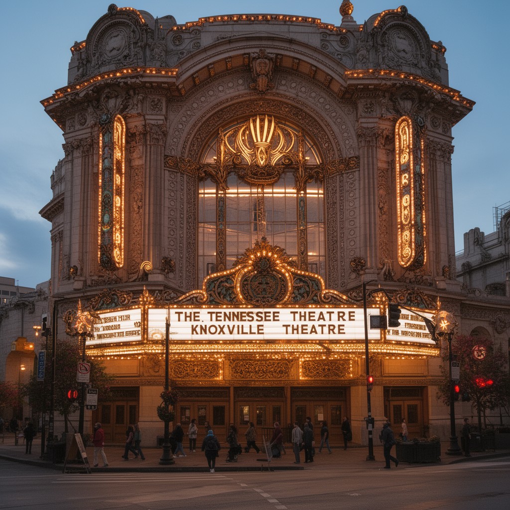 AI-generated illustration of Tennessee Theatre