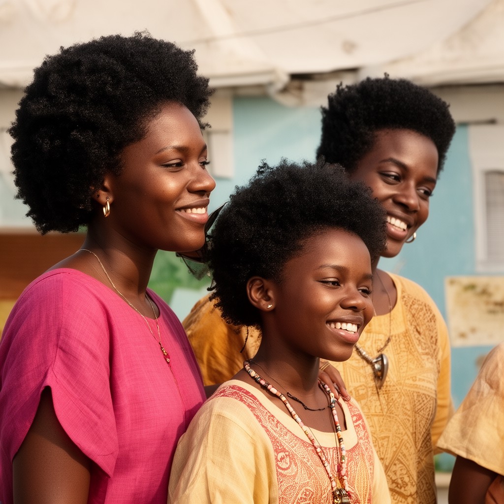 AI-generated illustration of Afro-Bahamians