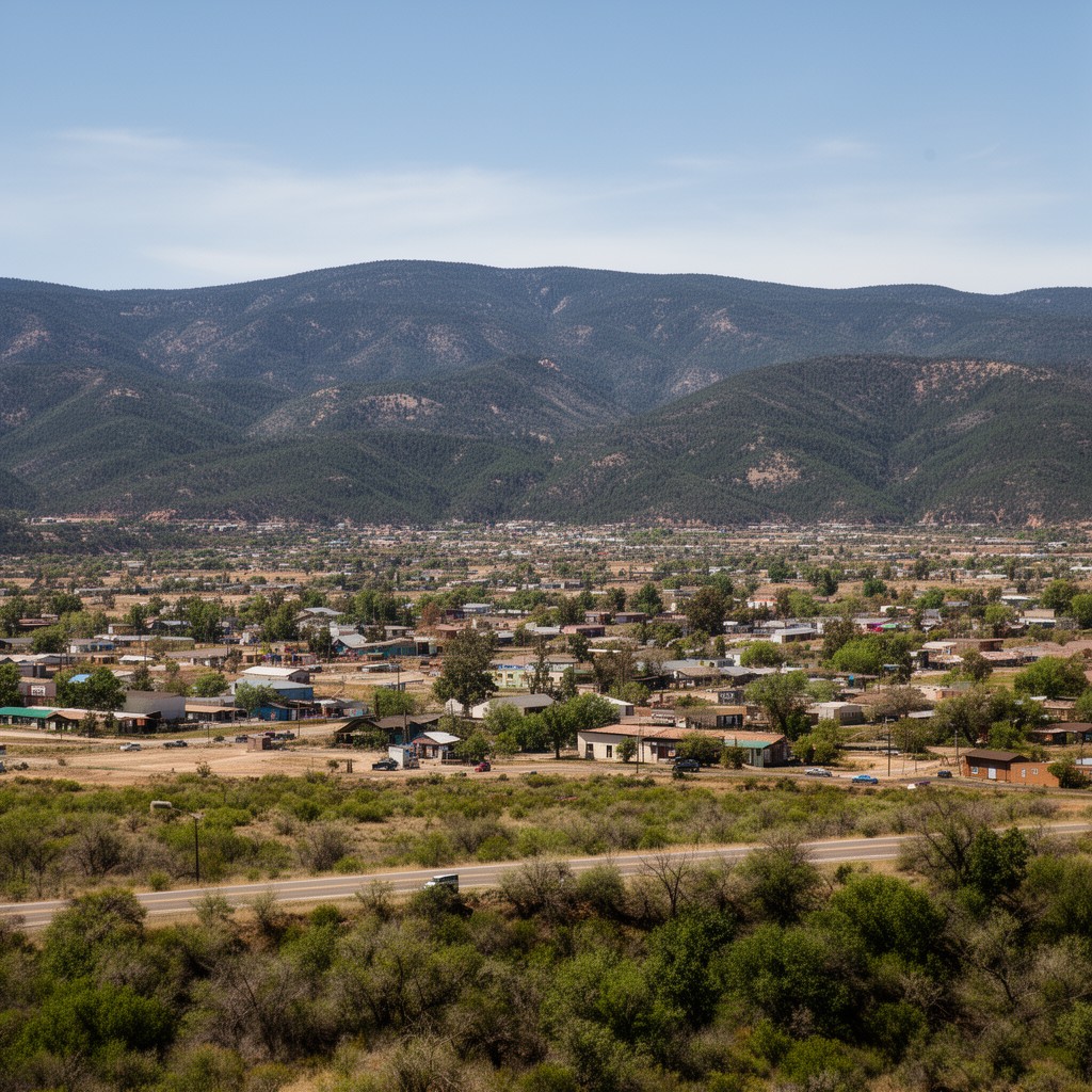 AI-generated illustration of Colorado City, Colorado