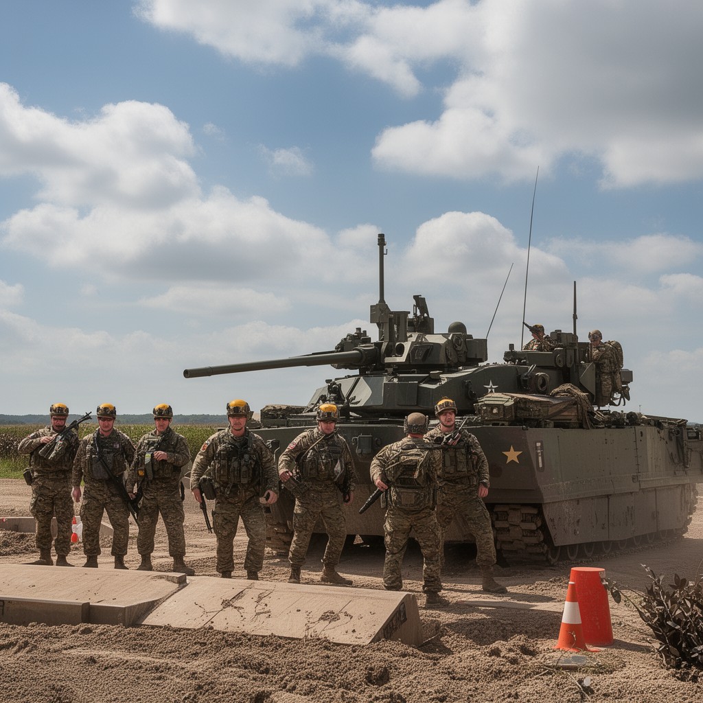 AI-generated illustration of 8 Engineer Brigade