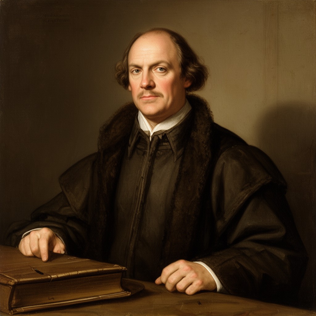 AI-generated illustration of Paul Luther