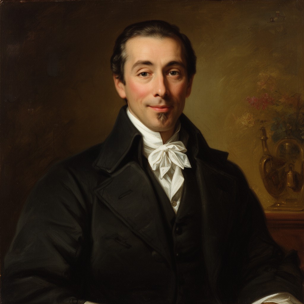 AI-generated illustration of José Luzán