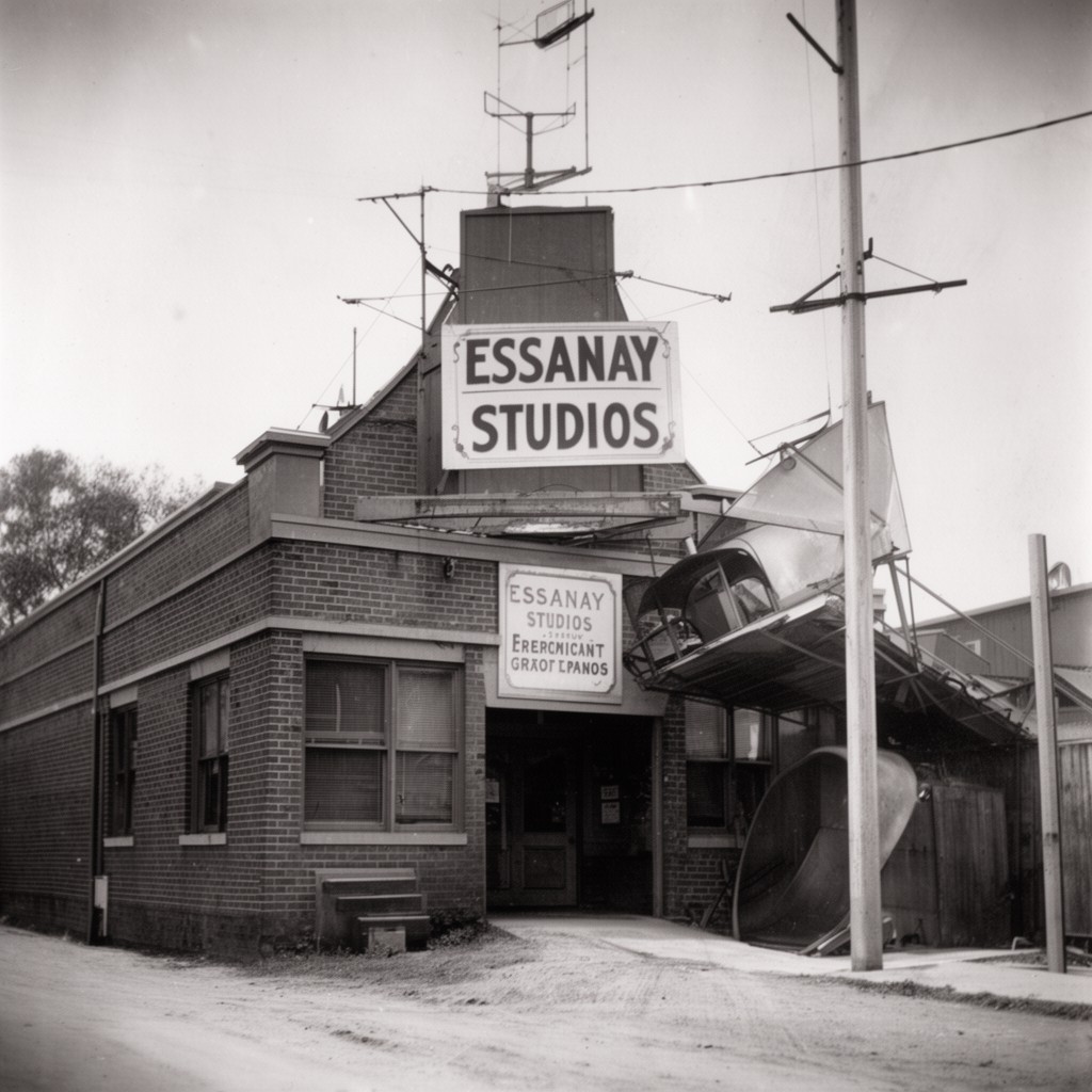 AI-generated illustration of Essanay Studios