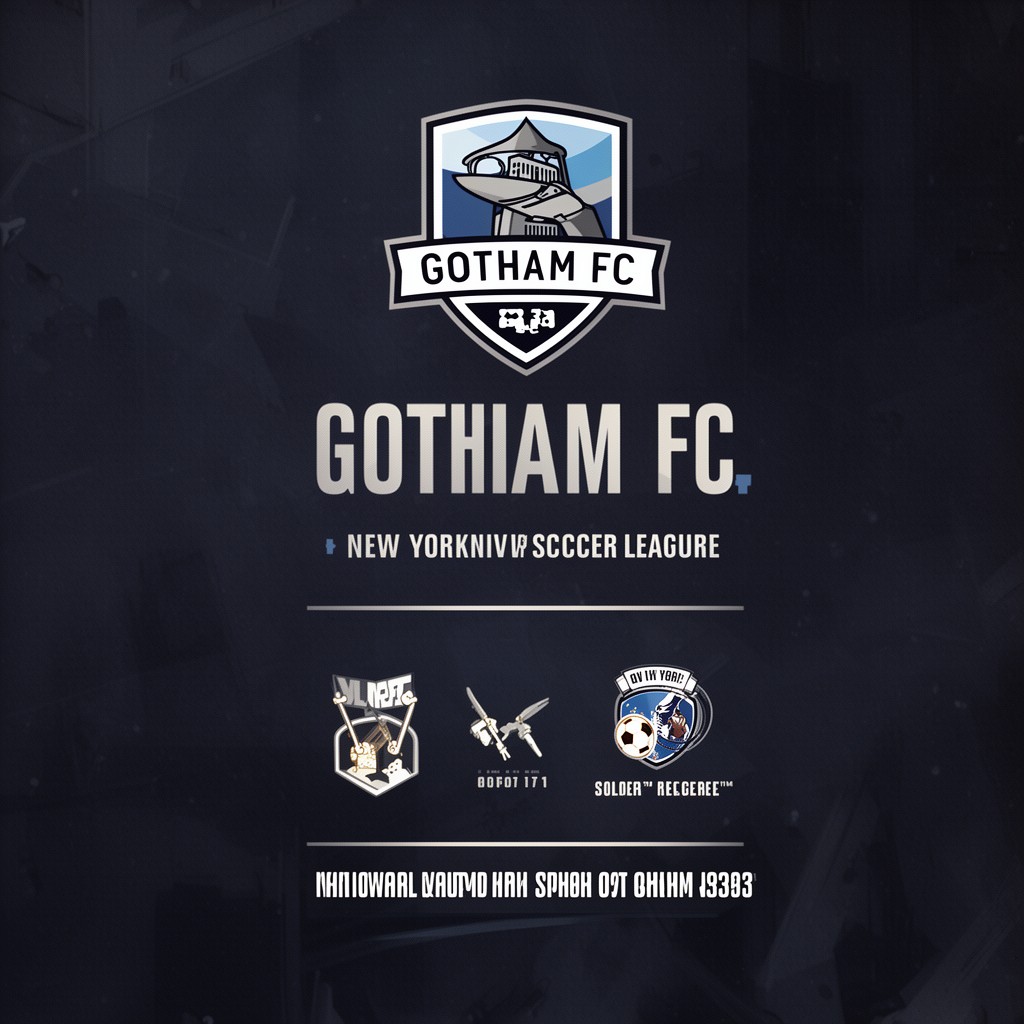 AI-generated illustration of Gotham FC