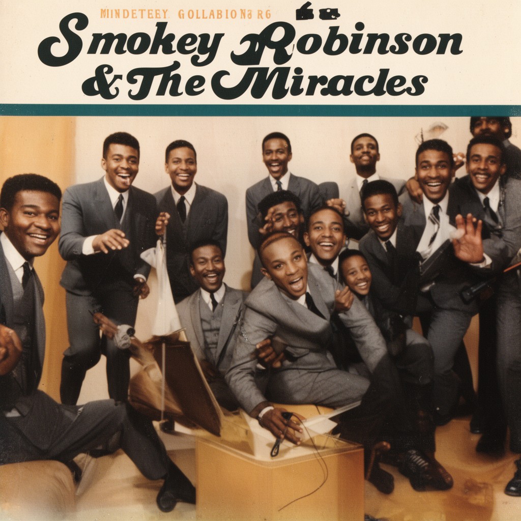 AI-generated illustration of Smokey Robinson & The Miracles