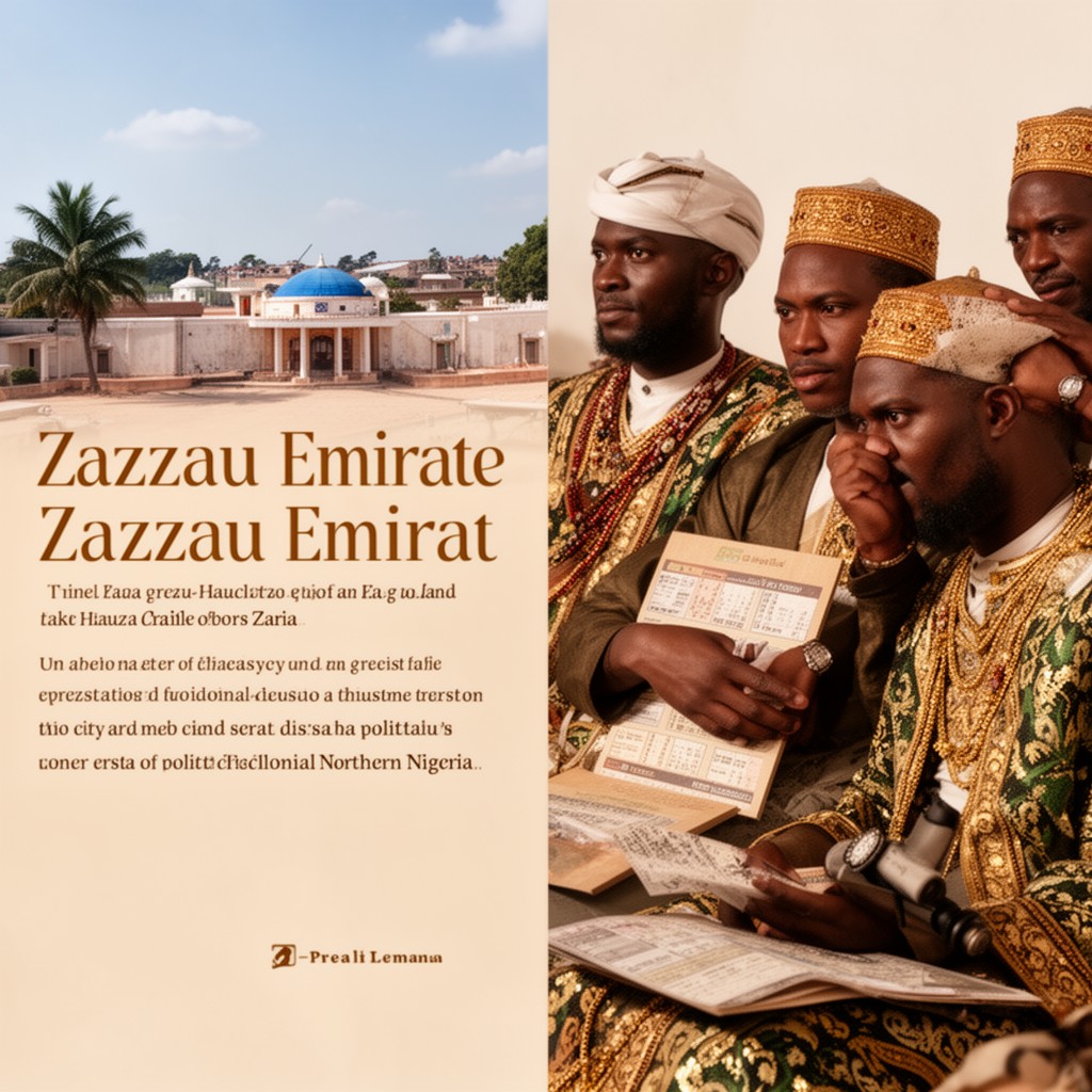 AI-generated illustration of Zazzau Emirate