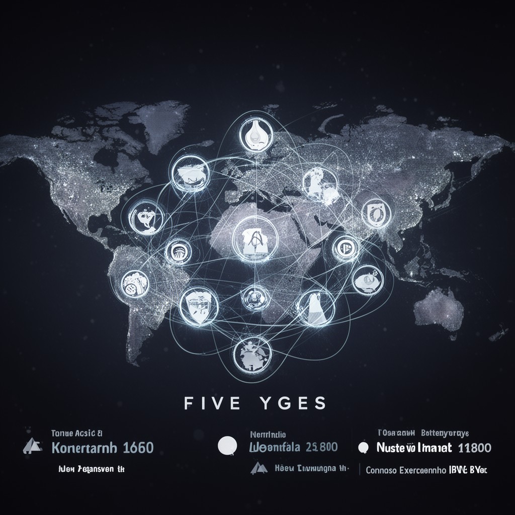 AI-generated illustration of Five Eyes alliance